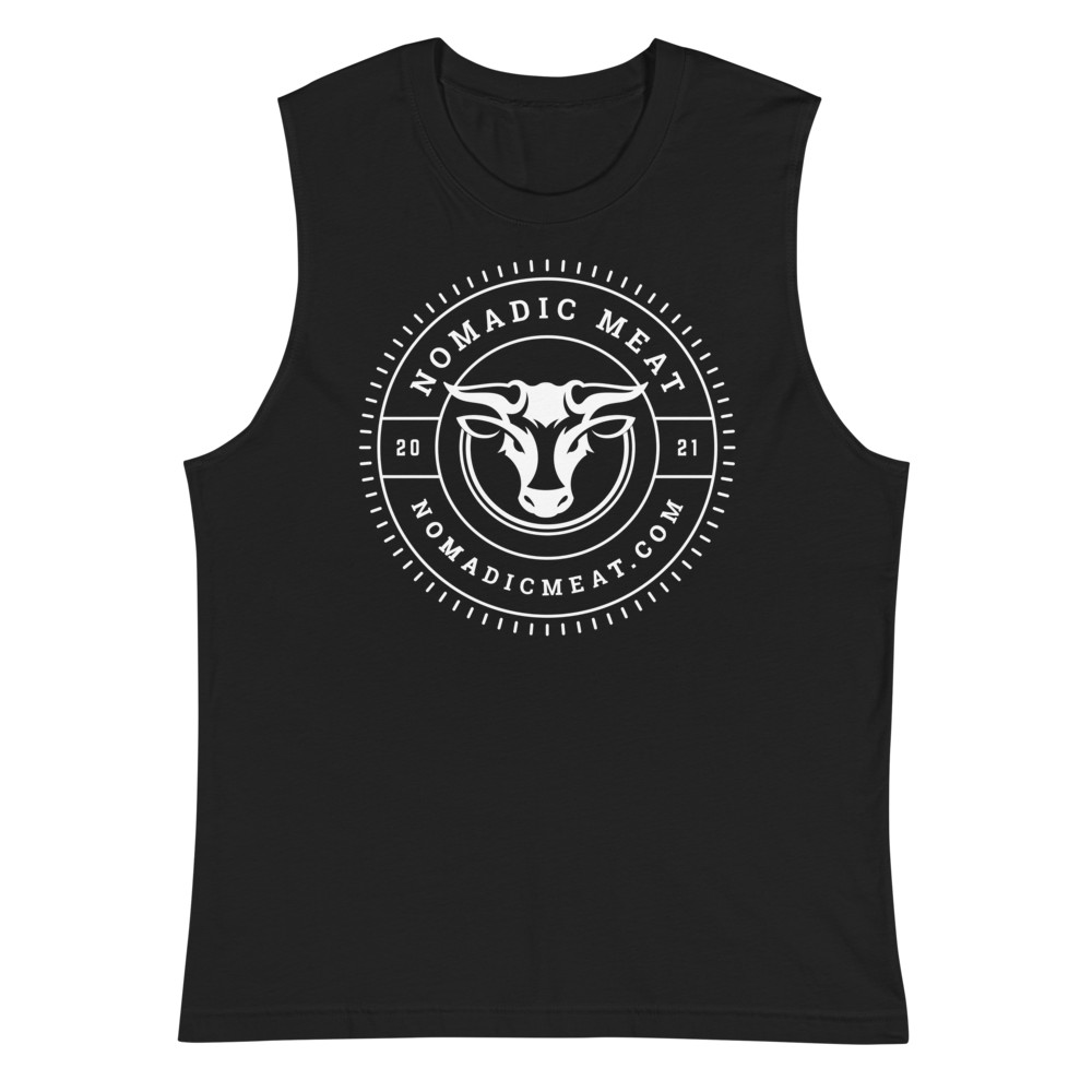 Nomadic Meat Black Muscle Tee