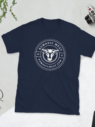 Nomadic Meat Navy Tee