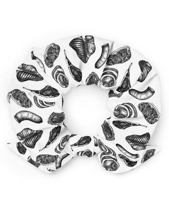 Meaty White Scrunchie